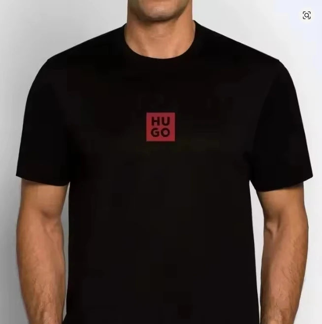 New 2025 Summer Pure Cotton American Retro Trend Personalized Design Printed Men's and Women's T-shirt Loose Casual Top