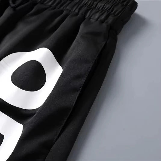 Moto Beach Pants Men's Sports Shorts Thin Summer Loose Trend Brand Casual Shorts Trend Printed Five-Point Pants Versatile Sports