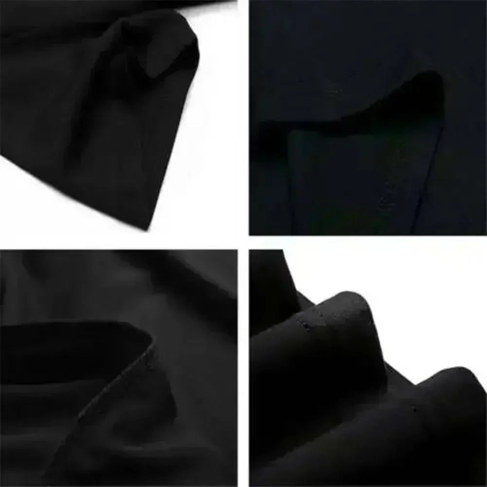 \ Summer Cotton Breathable T-shirt Men's Ins Trend Niche New Printed Loose Round Neck Versatile Commuter Top Men's Clothing