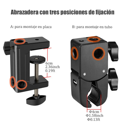 BFOLLOW Lazy Bracket Stand for Bed Desk with Tablet Mobile Phone Holder Magsafe Magnetic Mount iPhone Flexiable Boom Arm