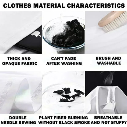 \ Summer Cotton Breathable T-shirt Men's Ins Trend Niche New Printed Loose Round Neck Versatile Commuter Top Men's Clothing