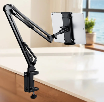 BFOLLOW Lazy Bracket Stand for Bed Desk with Tablet Mobile Phone Holder Magsafe Magnetic Mount iPhone Flexiable Boom Arm