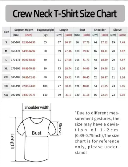Suitable for Men's and Women's Cotton Short Sleeved T-shirts in The Summer of 2025. New American Loose Round Neck Top Trend