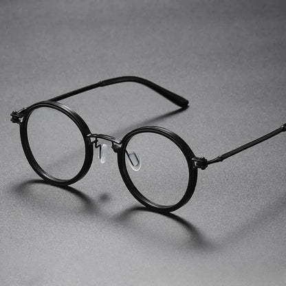 Vintage Round Metal Frame Anti Blue Light Blocking Glasses Women Men Fashion Optical Eyewear Reading Computer Eyeglasses