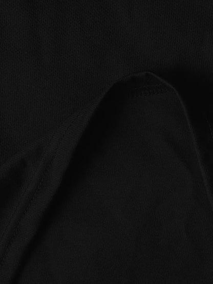 New men's fashionable casual clothing summer sports round neck short-sleeved T-shirt and drawstring shorts breathable suit