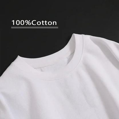 Men's Summer 100% Cotton Fashion Los Angeles Letter Printing Loose Large Casual Comfort T-Shirt Shorts Two-piece Set