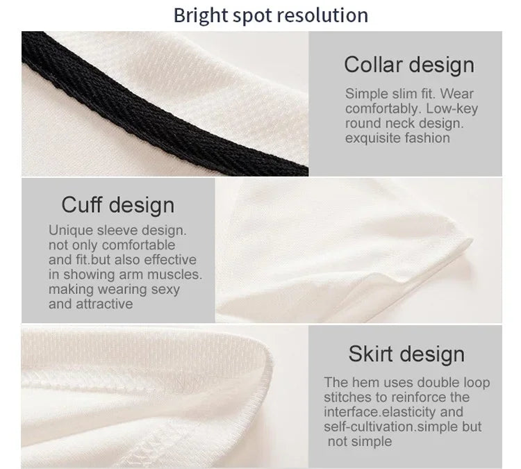 Men's Clothing Summer Suit CR7 Sports Suit Comfortable Breathable Mesh Running Sets Jogging Fitness Tracksuit T-shirt casual set