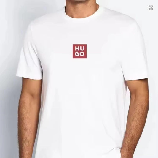 New 2025 Summer Pure Cotton American Retro Trend Personalized Design Printed Men's and Women's  T-shirt Loose Casual Top