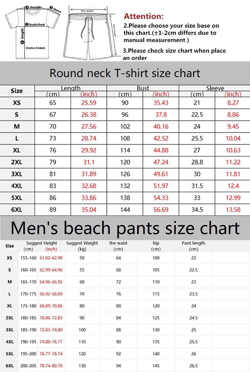 2025 summer new men's casual sports short sleeved shorts 3D printed men's T-shirt shorts set