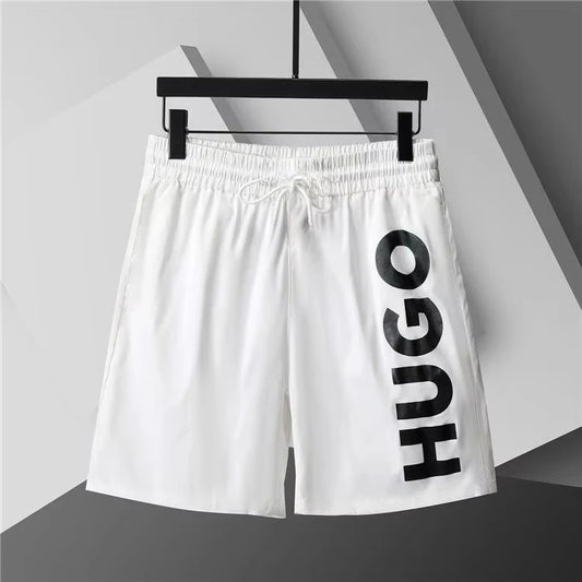Moto Beach Pants Men's Sports Shorts Thin Summer Loose Trend Brand Casual Shorts Trend Printed Five-Point Pants Versatile Sports