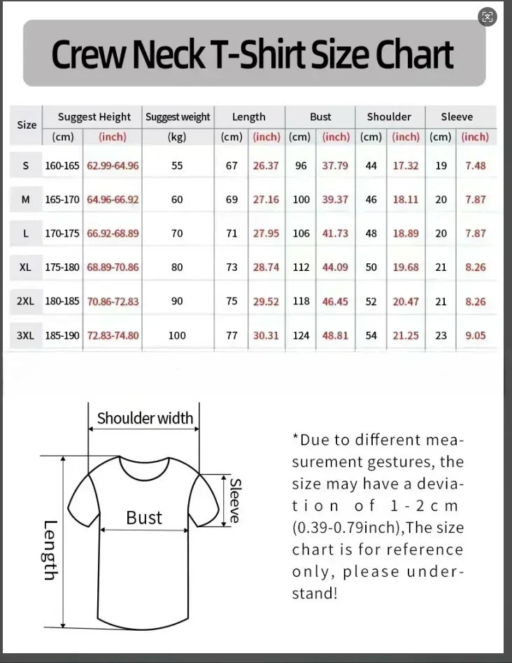 \ Summer Cotton Breathable T-shirt Men's Ins Trend Niche New Printed Loose Round Neck Versatile Commuter Top Men's Clothing