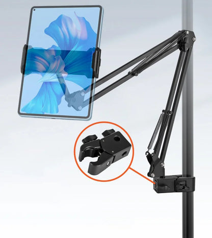 BFOLLOW Lazy Bracket Stand for Bed Desk with Tablet Mobile Phone Holder Magsafe Magnetic Mount iPhone Flexiable Boom Arm