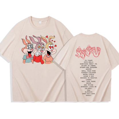 Drake and PartyNextDoor Some Sex Song 4 U 2025 T-shirt Men Women Harajuku O-neck Summer Casual T Shirt Cotton Tops Clothing Tee