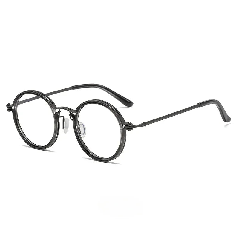 Vintage Round Metal Frame Anti Blue Light Blocking Glasses Women Men Fashion Optical Eyewear Reading Computer Eyeglasses