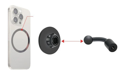 BFOLLOW Lazy Bracket Stand for Bed Desk with Tablet Mobile Phone Holder Magsafe Magnetic Mount iPhone Flexiable Boom Arm