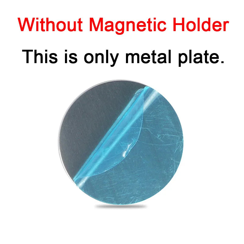 Magnetic Car Phone Holder Stand 360 Rotate For Huawei iPhone Samsung Magnet Mount Round Car Holder Dashboard Mobile Phone Holder