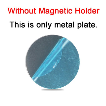 Magnetic Car Phone Holder Stand 360 Rotate For Huawei iPhone Samsung Magnet Mount Round Car Holder Dashboard Mobile Phone Holder